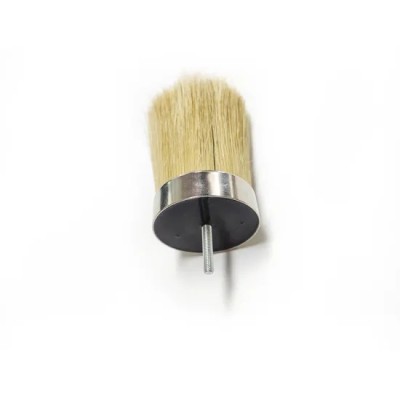 2021 Natural Bristle Replaceable Paint Brush Head For Round Radiator Paint Brush